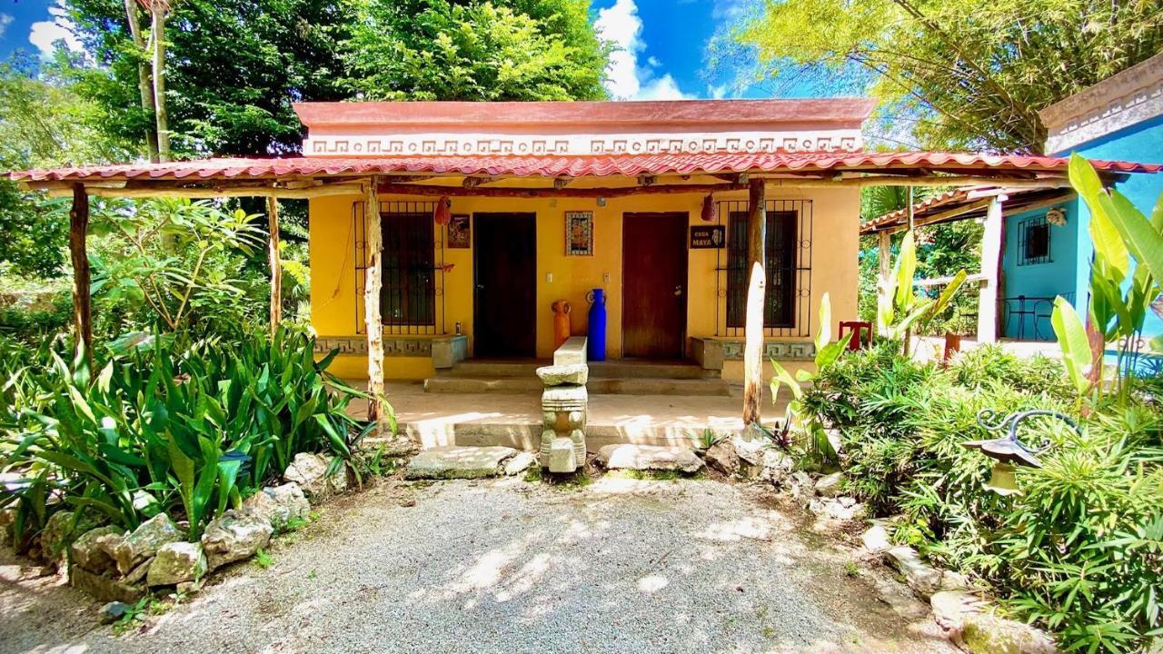 Gardenhotel Macan Che B&B Izamal Eksteriør bilde