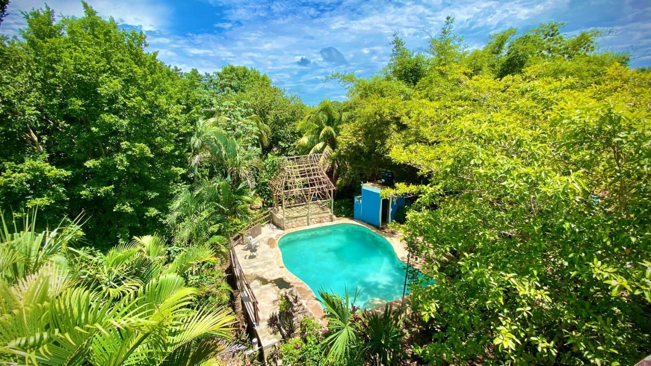 Gardenhotel Macan Che B&B Izamal Eksteriør bilde