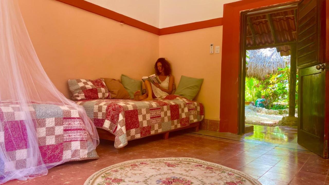 Gardenhotel Macan Che B&B Izamal Eksteriør bilde